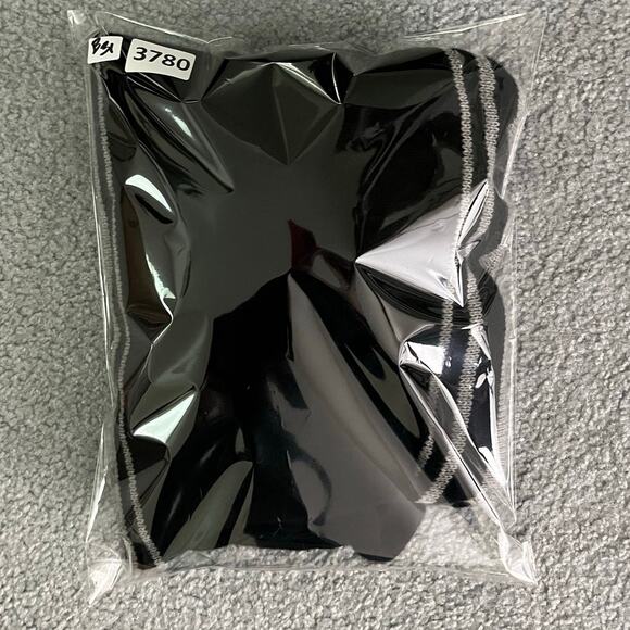 Max Studio Sweater Womens Medium Cashmere Tunic Cowl Neck Striped 3/4 Sleeve - Picture 10 of 10